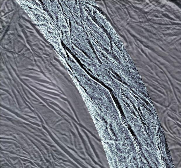 Saturn Moon's Icy Secrets Shine Bright in New NASA Images